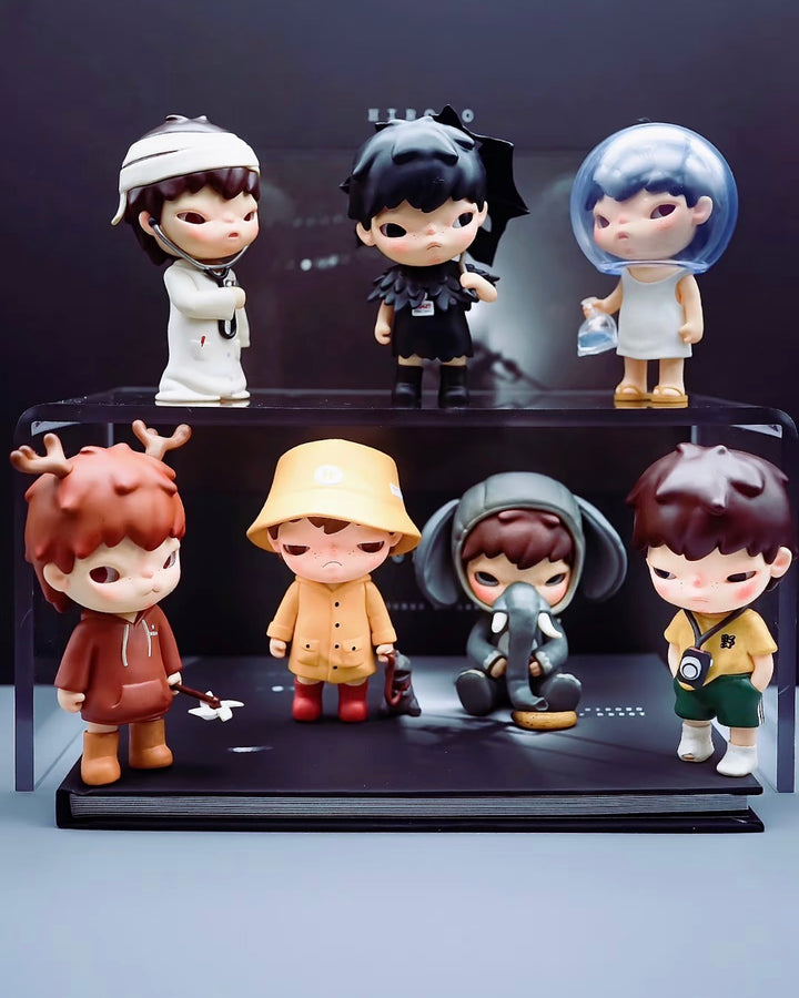 POP MART Hirono City of Mercy Series — Sealed full set - with Wandering