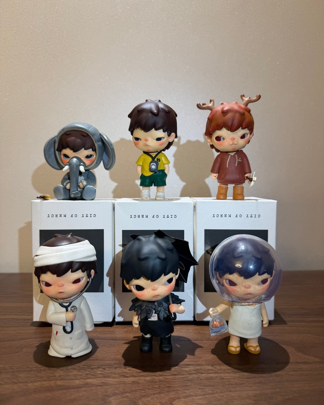 POP MART Hirono City of Mercy Series — full set