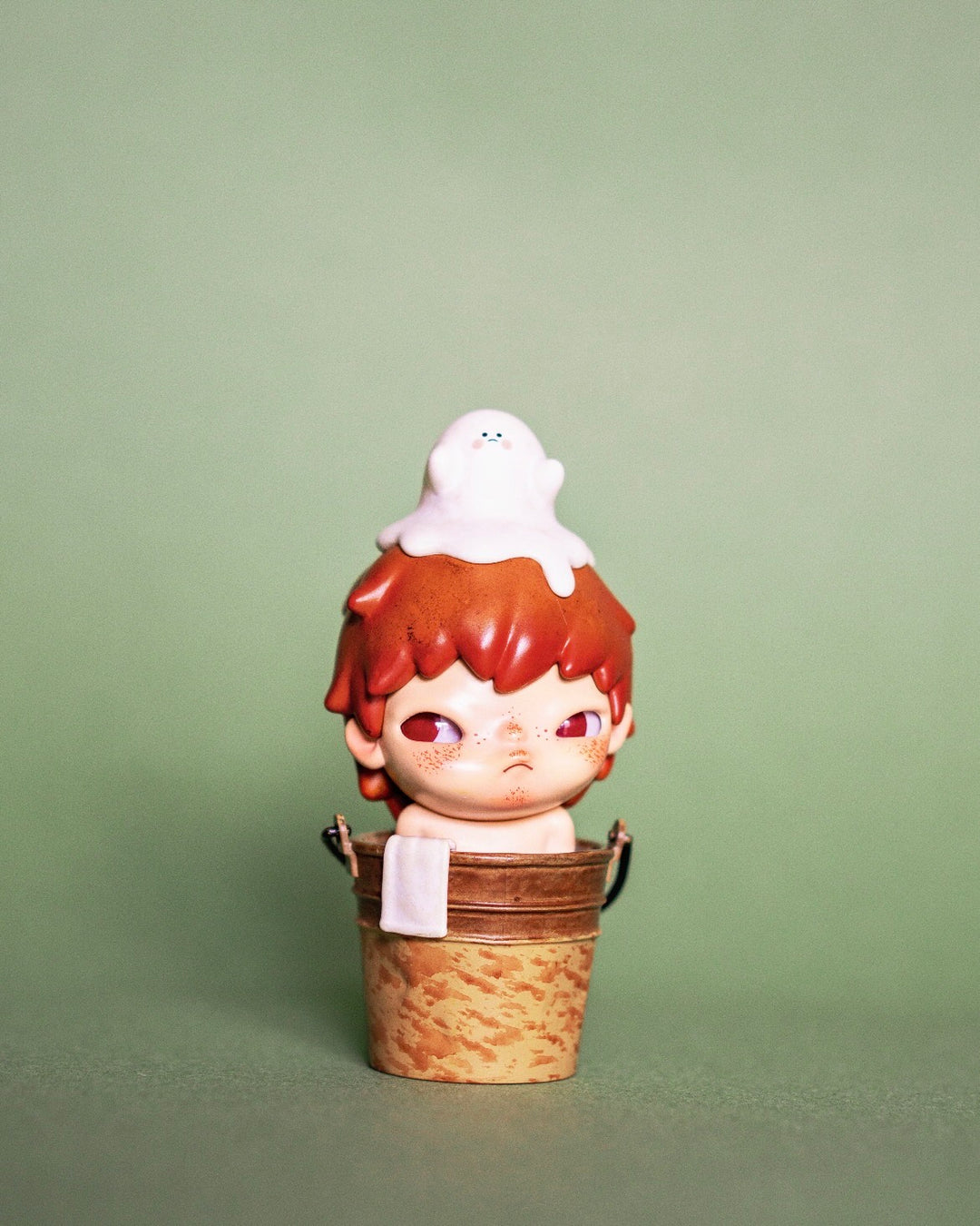 POP MART Hirono Little Mischief Series — Boiling Frog front view