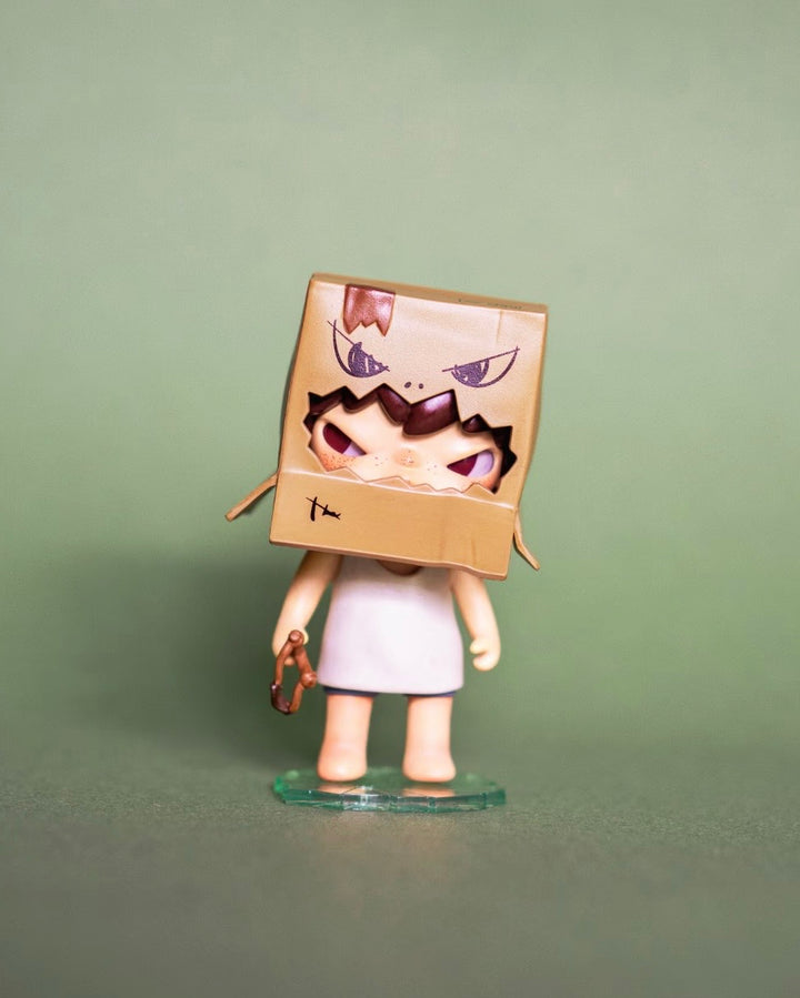 POP MART Hirono Little Mischief Series — Destroyer front view