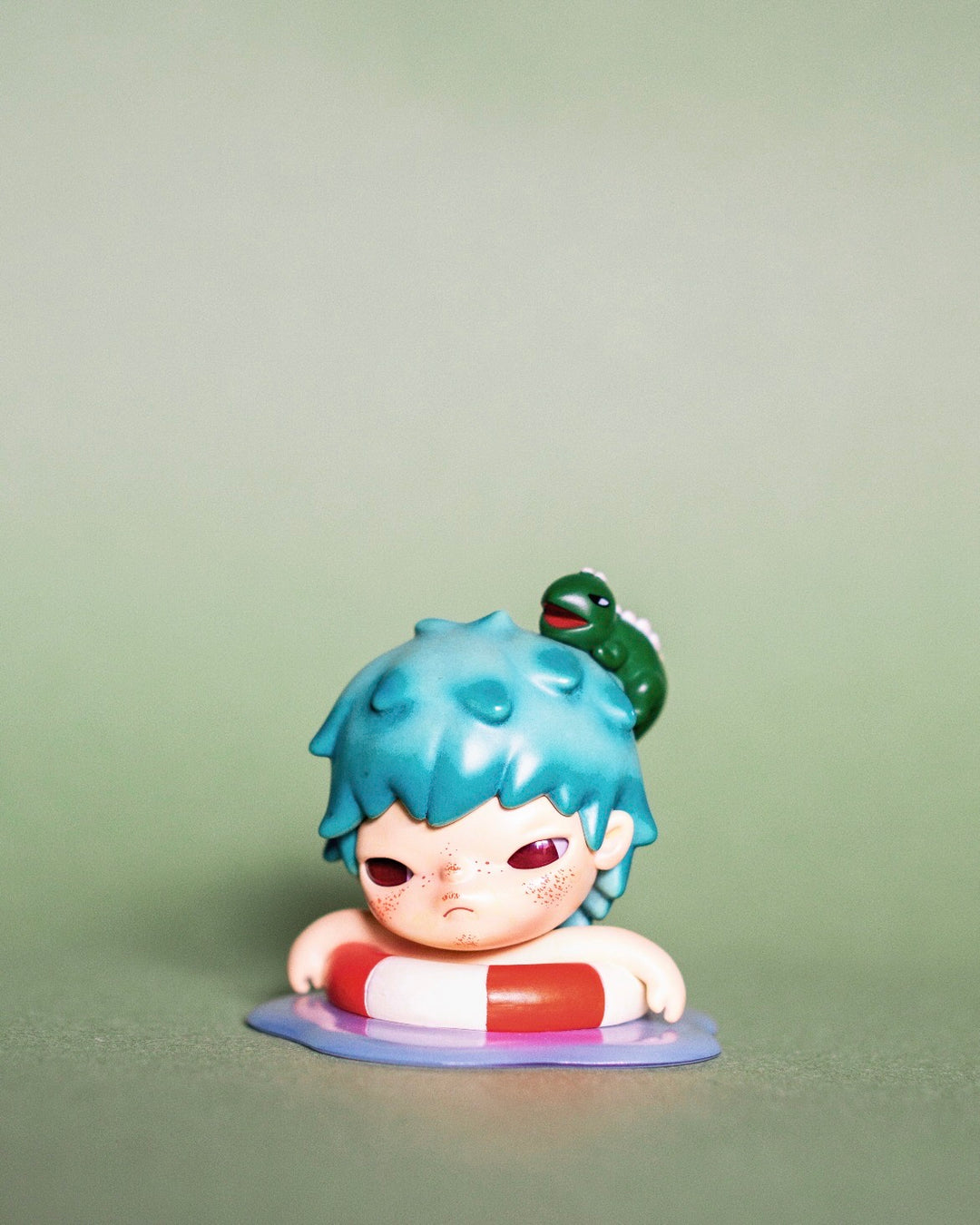 POP MART Hirono Little Mischief Series — Float front view