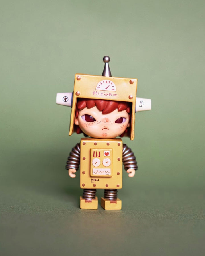 POP MART Hirono Little Mischief Series — Robot front view
