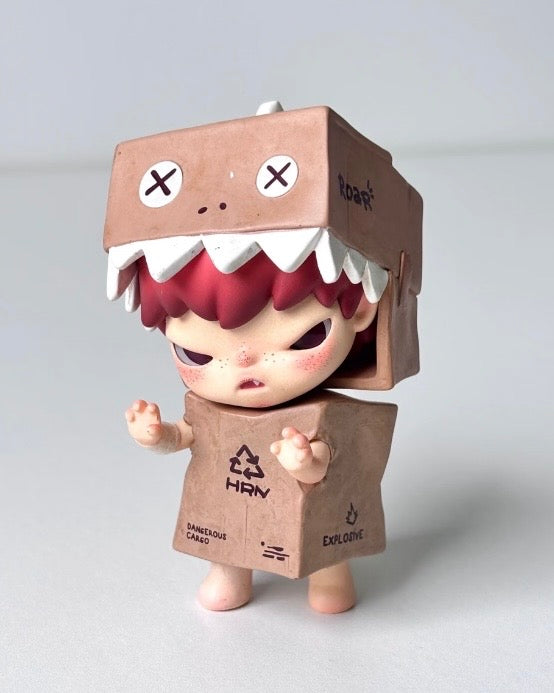 POP MART Hirono Mime Series — Devilry front view