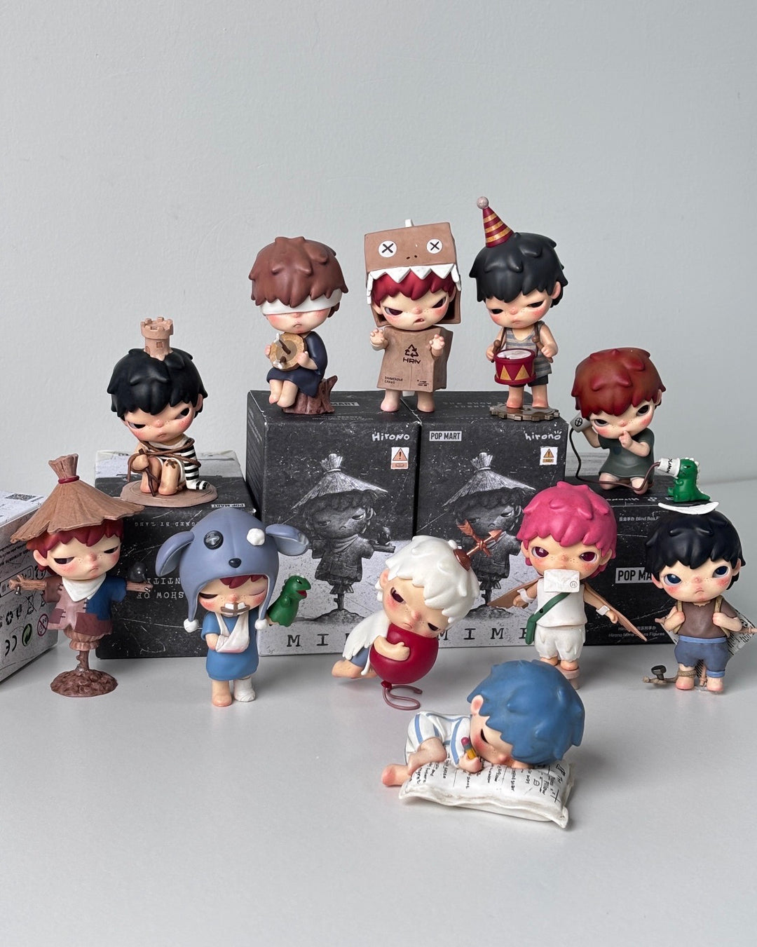 POP MART Hirono Mime Series — Full Set