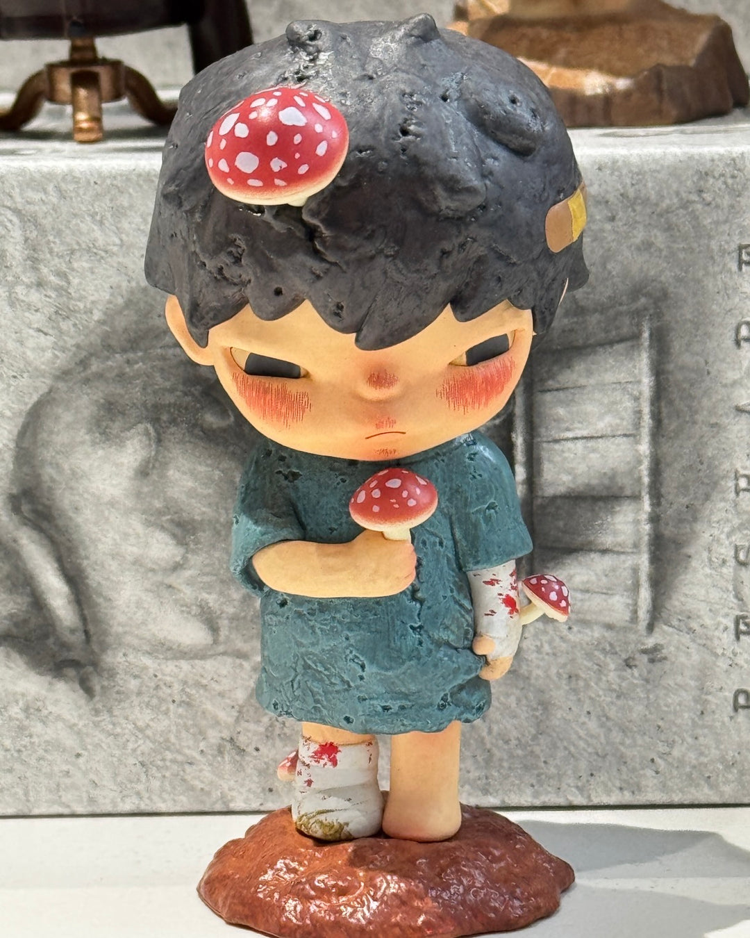 POP MART Hirono Reshape Series — Parasite front view