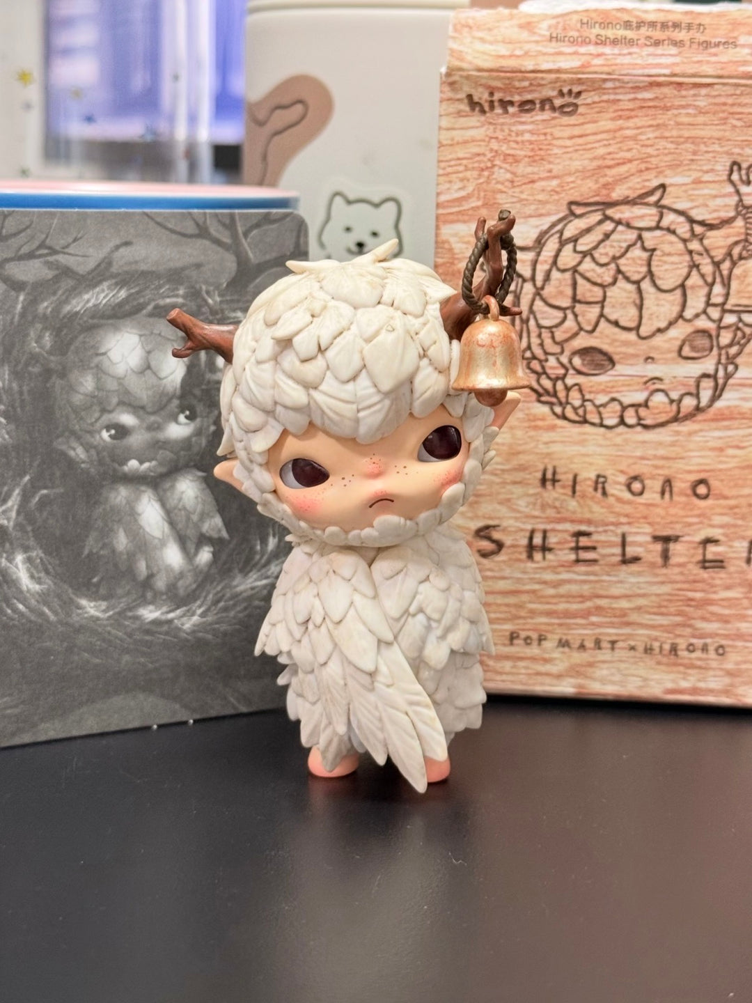 POP MART Hirono Shelter Series Birdy-  front view
