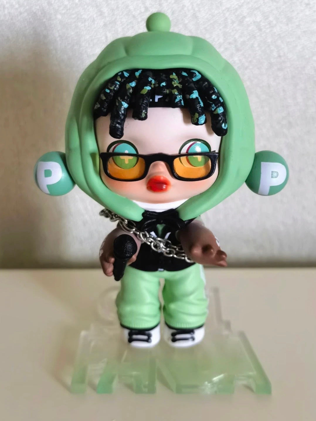 POP MART Skullpanda Hypepanda Series Rapper Front View