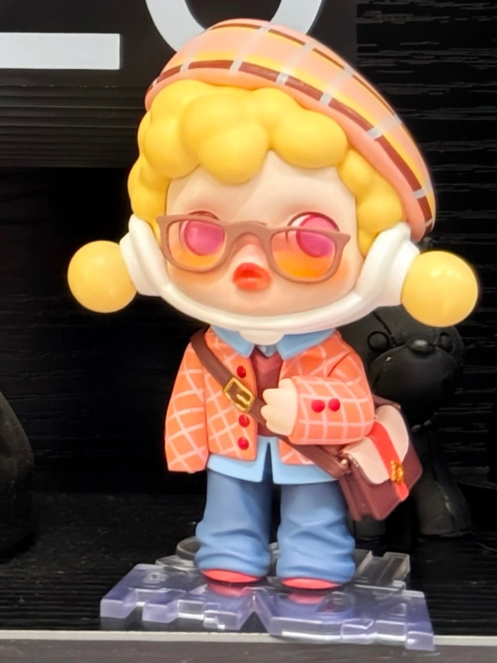 POP MART Skullpanda Hypepanda Series Vintage Boy Front View