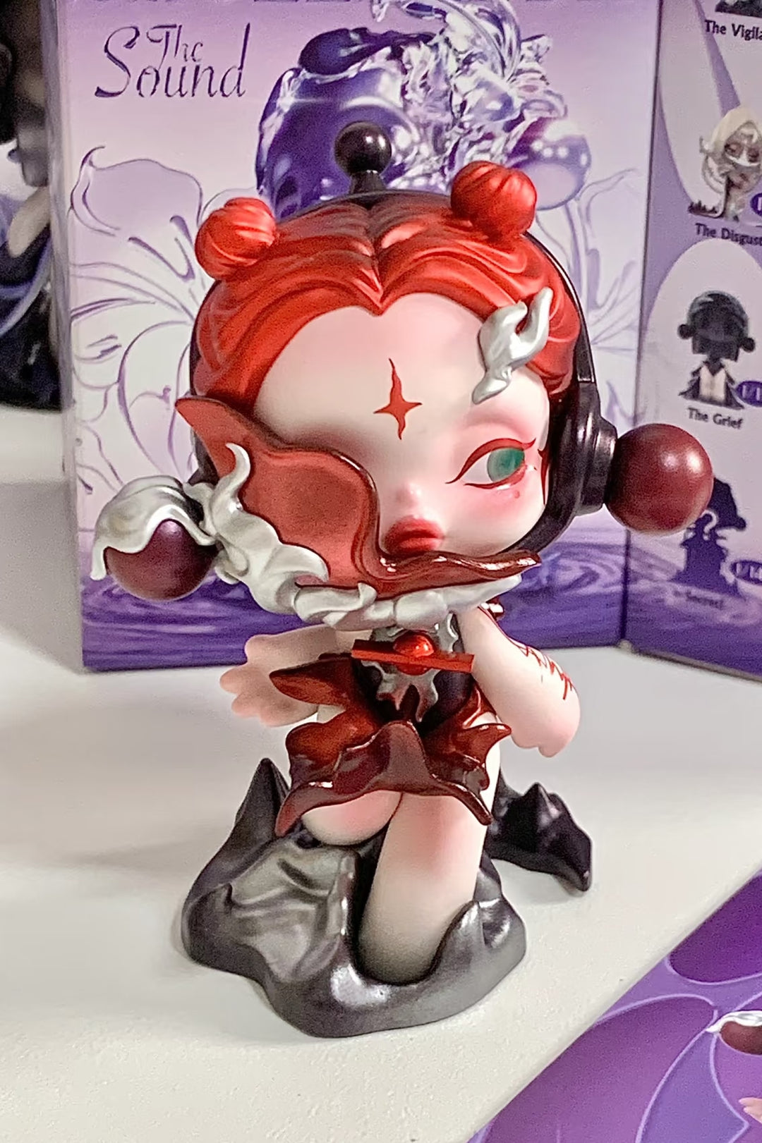 POP MART Skullpanda Sound Series Figures The Anger