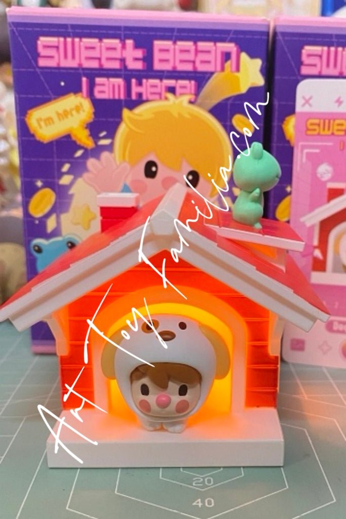 POP_MART_Sweet_Bean_Here_I_Am_Doghouse_Front view