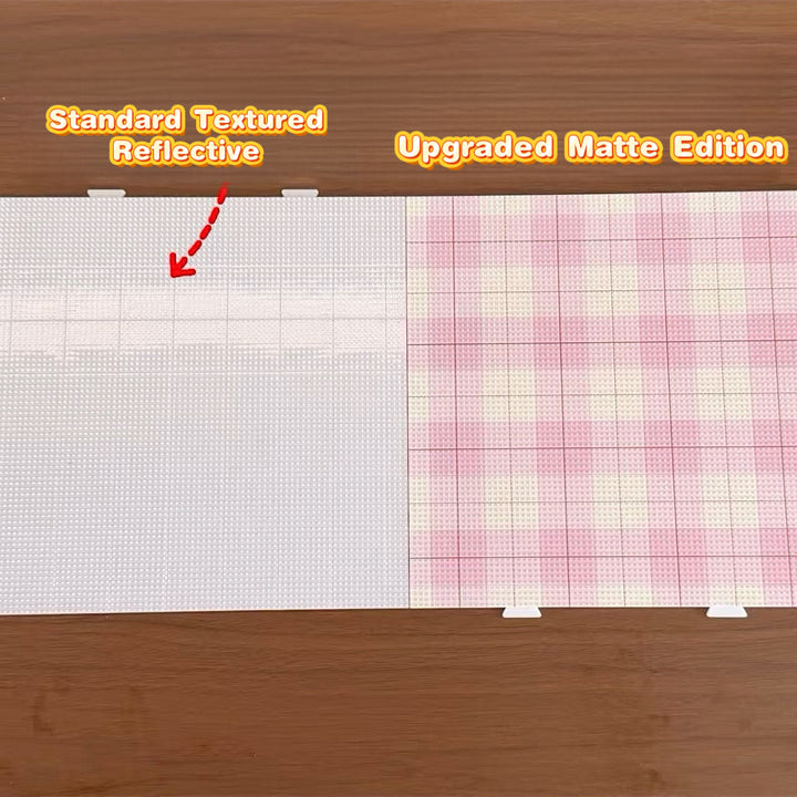 Plaid Series 78-Peg Perler Bead Board - Original Design, Matte Finish, Extended Pegs, Heat-Resistant, for 2.6mm Beads