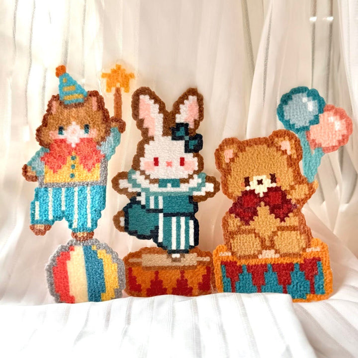 Art Toy Familia - Plush - Touch Ironing Fabric for Perler Beads – Pure Cotton, Heat - Resistant & Reusable - B005