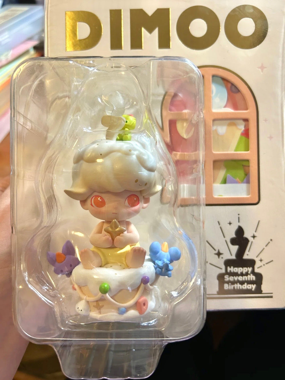 Pop Mart Dimoo 7th Anniversary Birthday Figurine Boxed