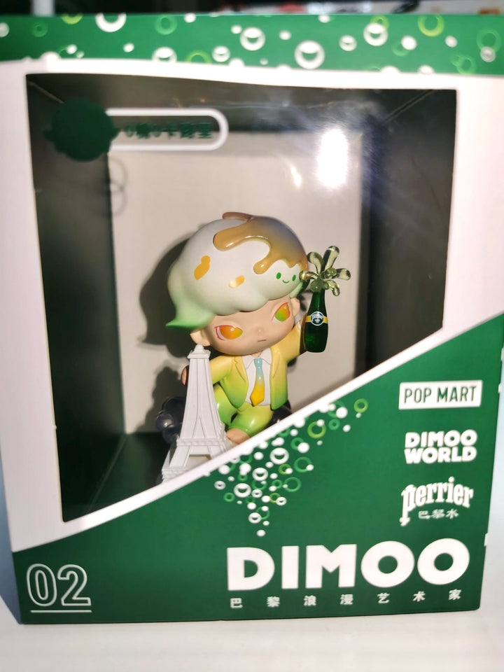 Pop Mart Dimoo x Perrier Paris Romantic Artist Packaged
