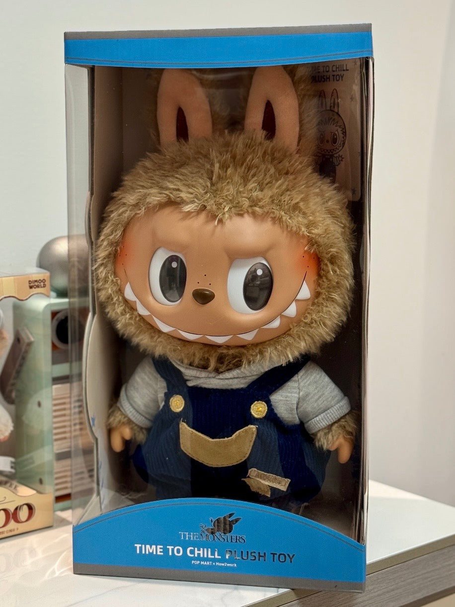 Pop Mart Labubu Time to Chill Vinyl Plush Doll Boxed
