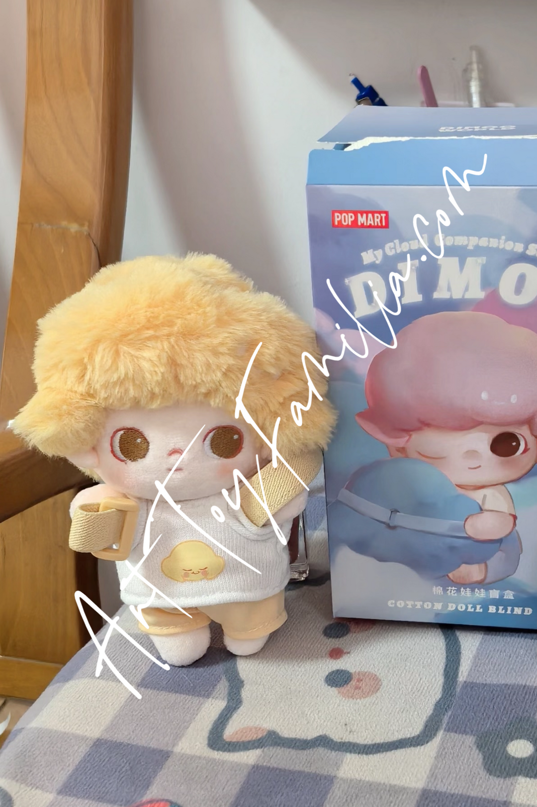 Pop Mart dimoo my cloud companion series cotton doll Orange