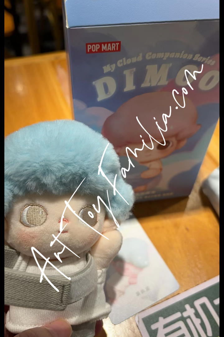 Pop Mart dimoo my cloud companion series cotton doll blue