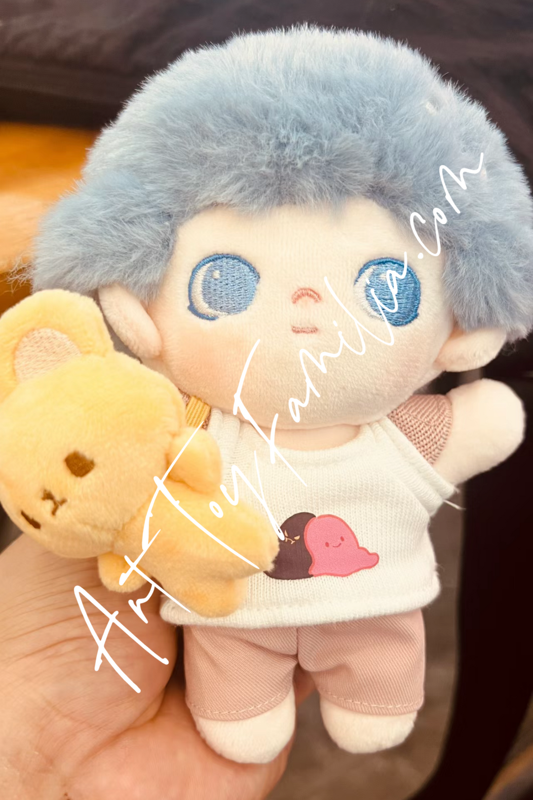 Pop Mart dimoo my cloud companion series cotton doll rainy blue