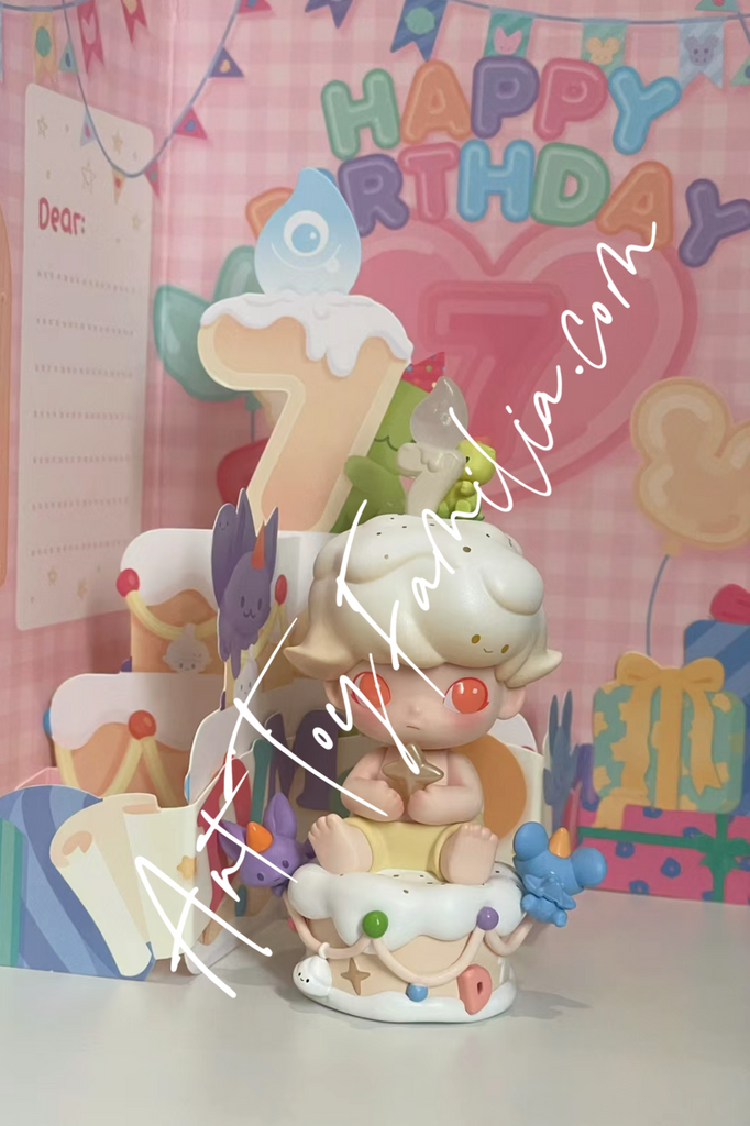 海外 フィギュア おもちゃ DIMOO 7周年誕生日記念フィギュア Pop_mart_dimoo_7th_anniversary