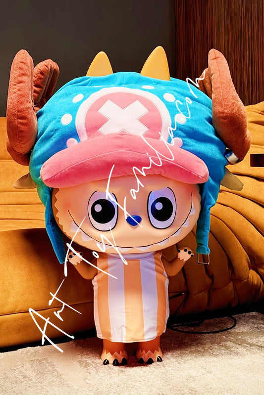Popmart 1000% MEGA The Monsters Labubu 1000% Tony Tony Chopper 1