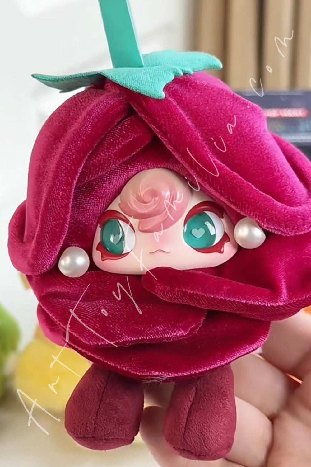 Popmart 1001MOONS The Moonlight Gathering Guide Series Plush Doll Pendant The Only Rose