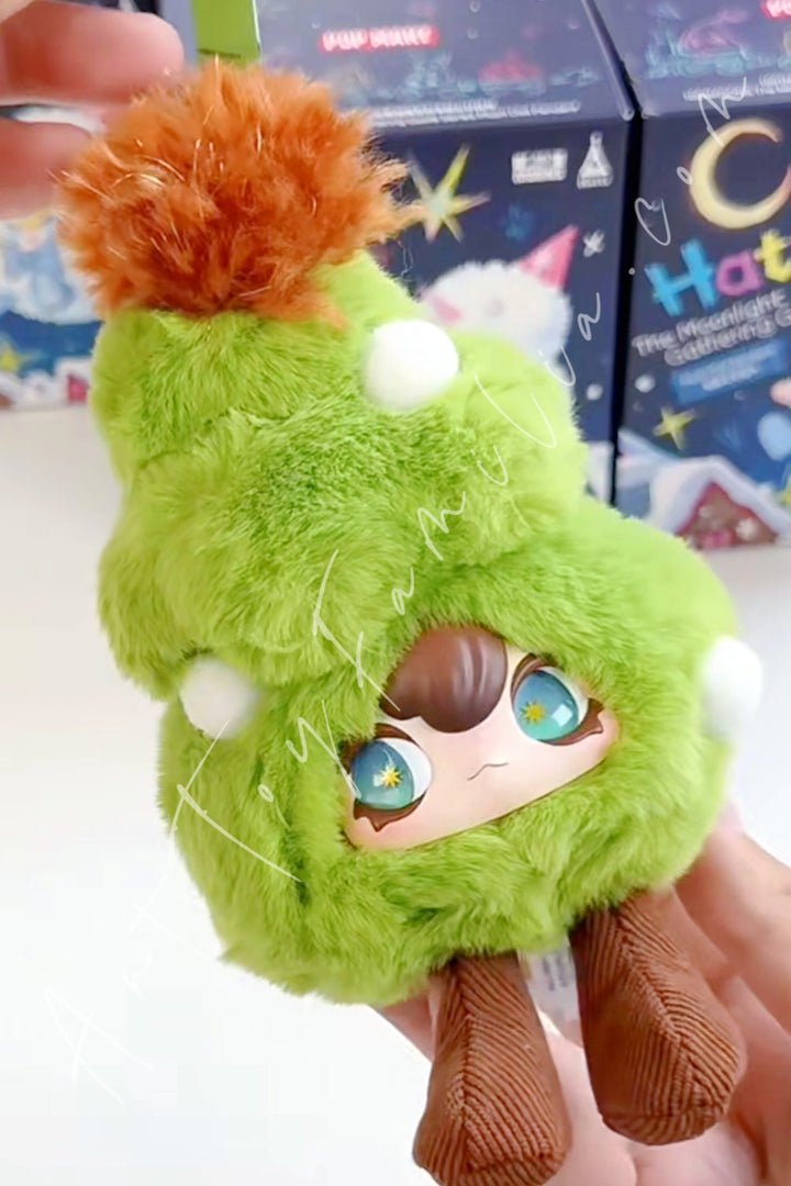Popmart 1001MOONS The Moonlight Gathering Guide Series Plush Doll Pendant The Wandering Pine