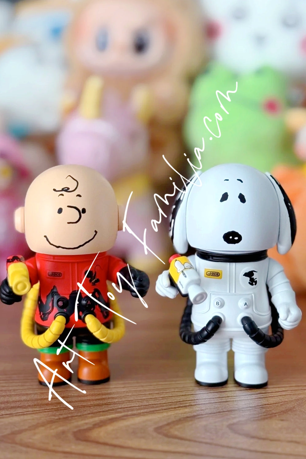 100% MEGA Space Molly 100% Charlie Brown & Snoopy - 查理·布朗&史努