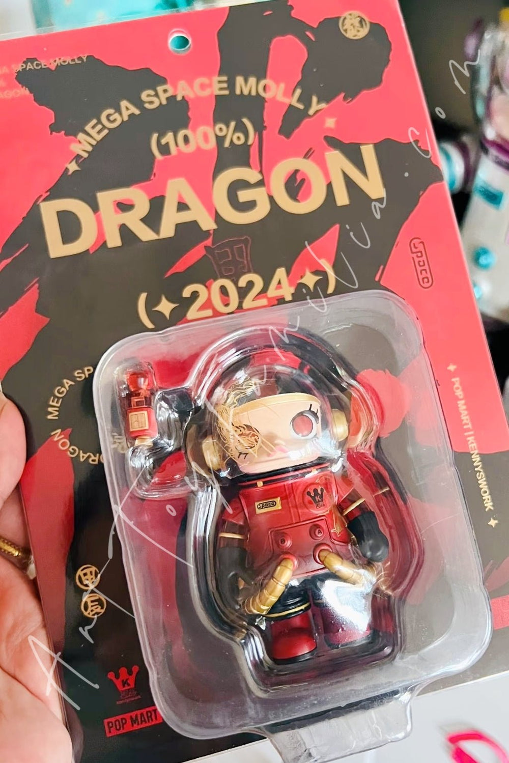 Popmart 100% MEGA Space Molly 100% Dragon 2024 Figurine Only