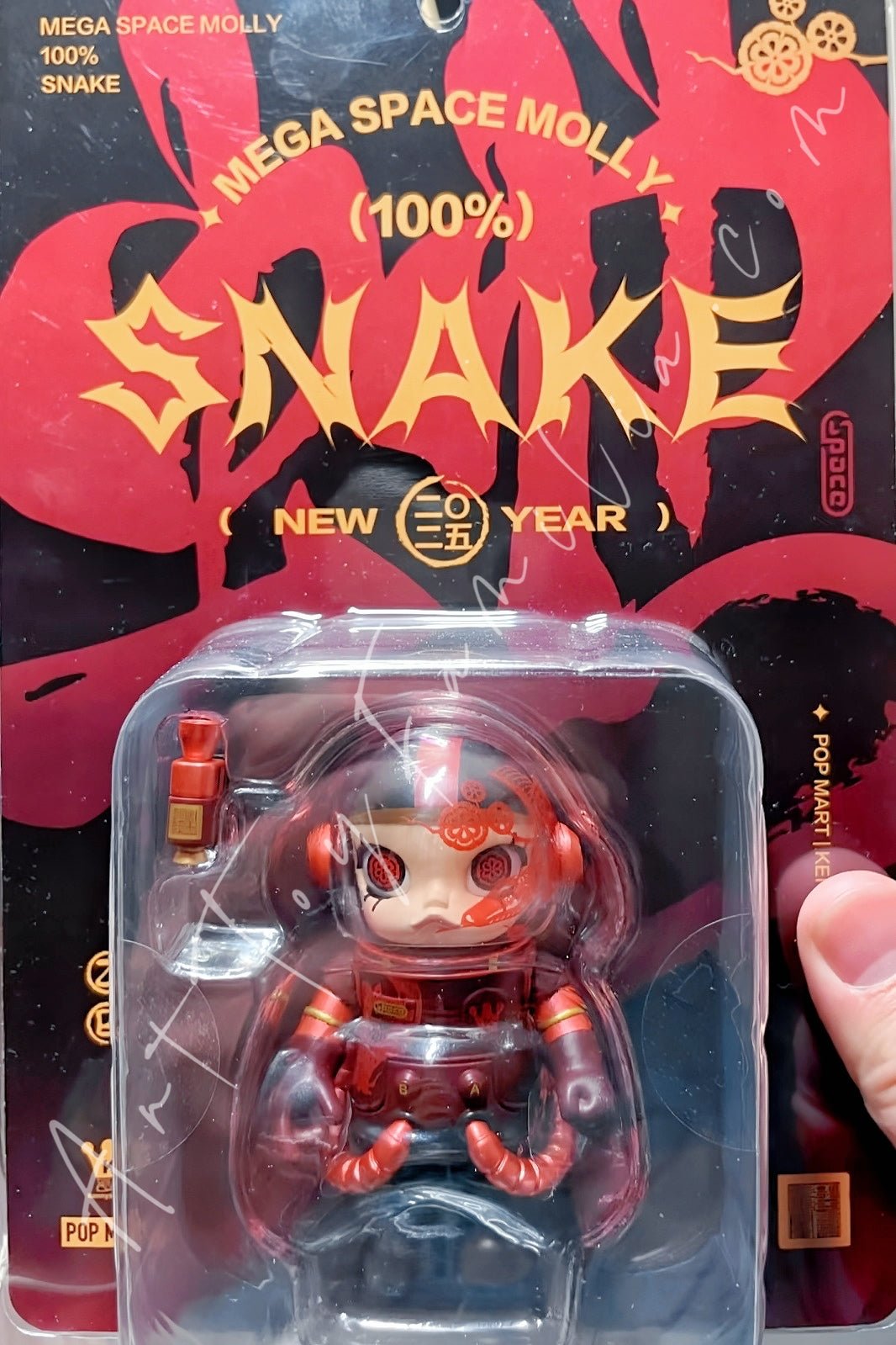 POP MART 100% MEGA Space Molly 100% Snake 2025 – Art Toy Familia