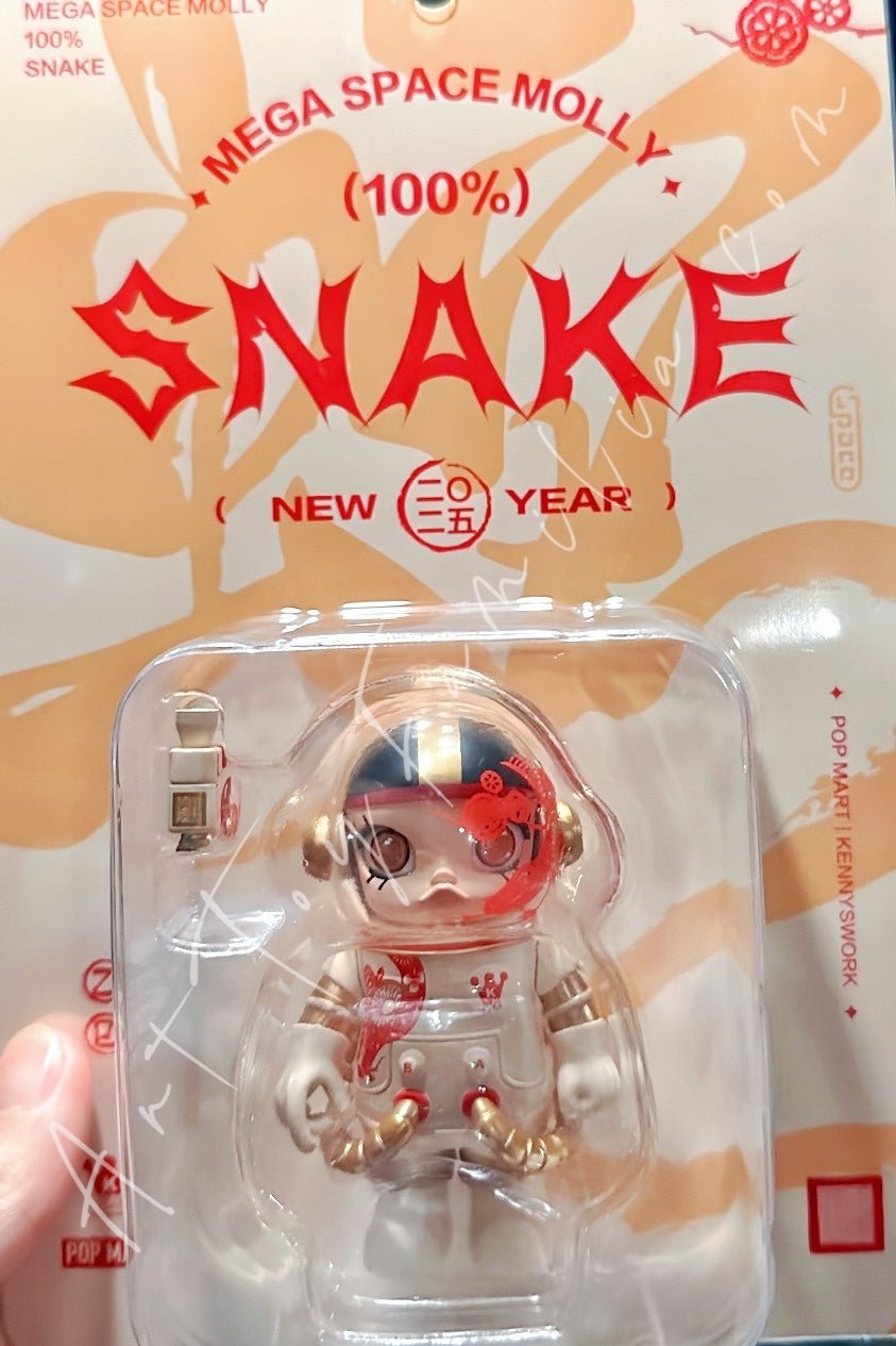 POP MART 100% MEGA Space Molly 100% Snake 2025 – Art Toy Familia