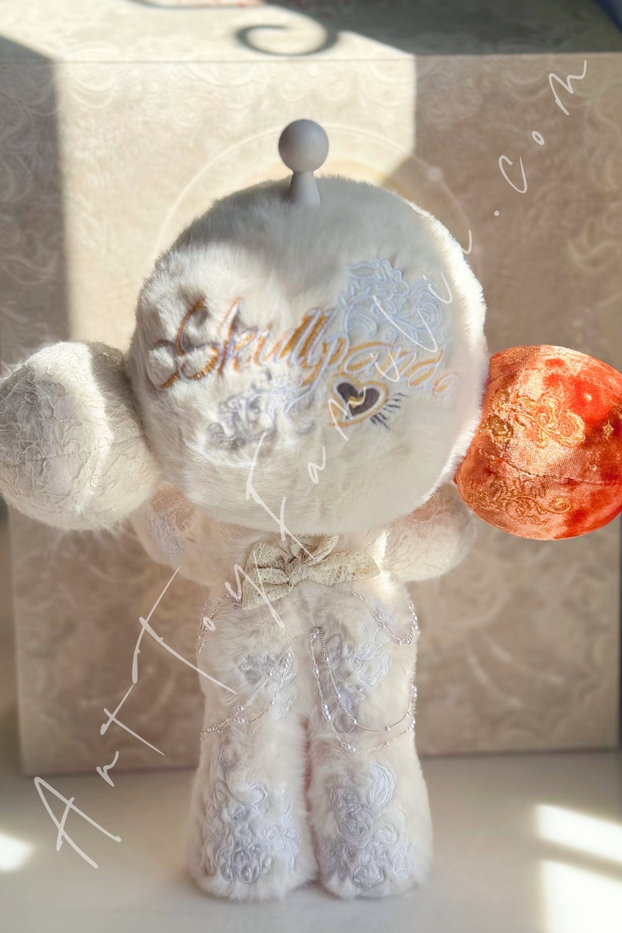 400% MEGA α Skullpanda 400% White Moon - 白月400% – Art Toy Familia