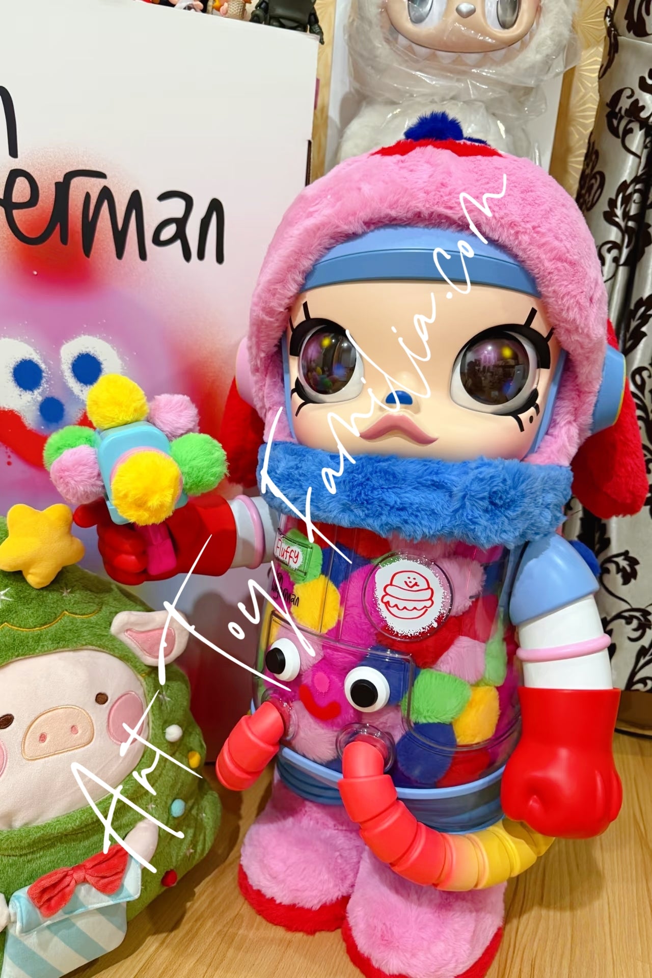 Popmart 400% MEGA Space Molly 400% Jon Burgerman 1