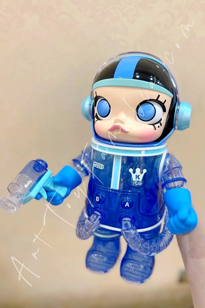 POP MART - 400% MEGA Space Molly 400% Soft Drinks Series Blue Hawaii