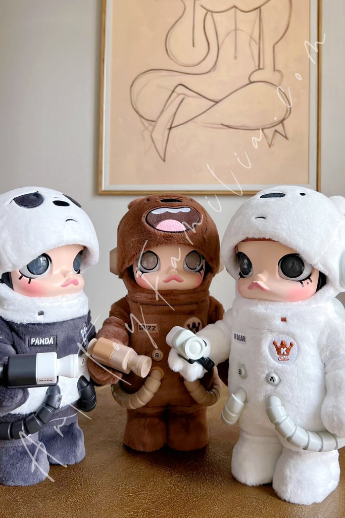 400% MEGA Space Molly 400% We Bare Bears - 咱们裸熊400% – Art Toy
