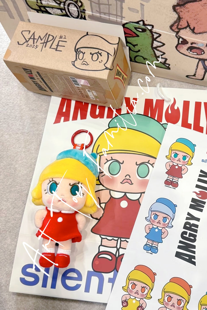 Popmart Angry Molly-Sample #1 Plush Toy