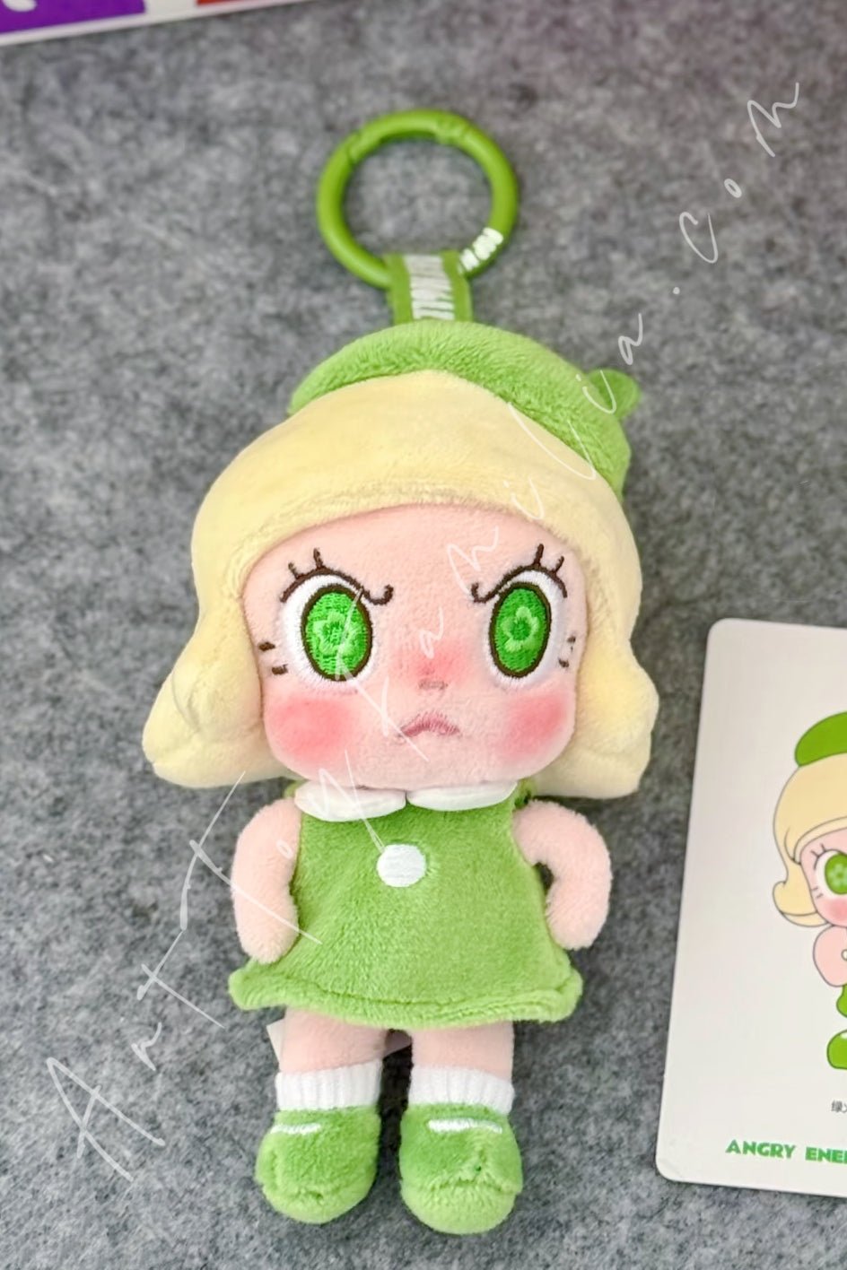 POP MART Angry Molly Angry Energy Series Plush Pendant – Art Toy