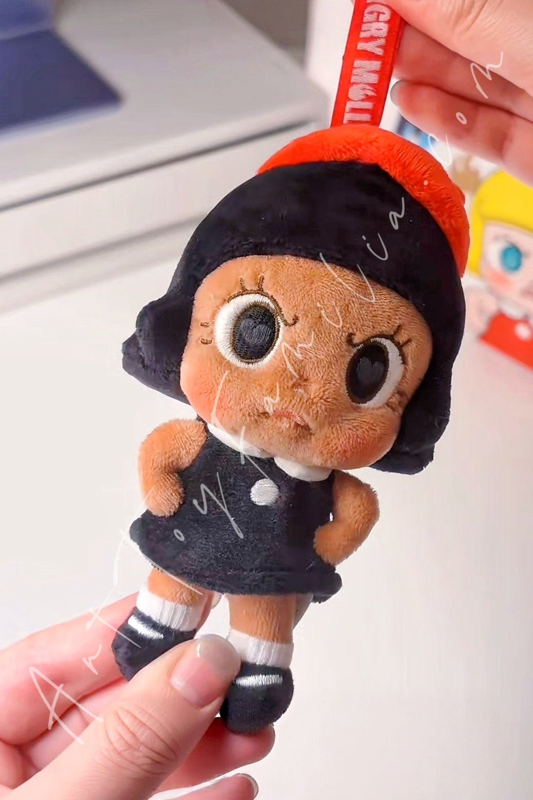 POP MART Angry Molly Angry Energy Series Plush Pendant – Art Toy