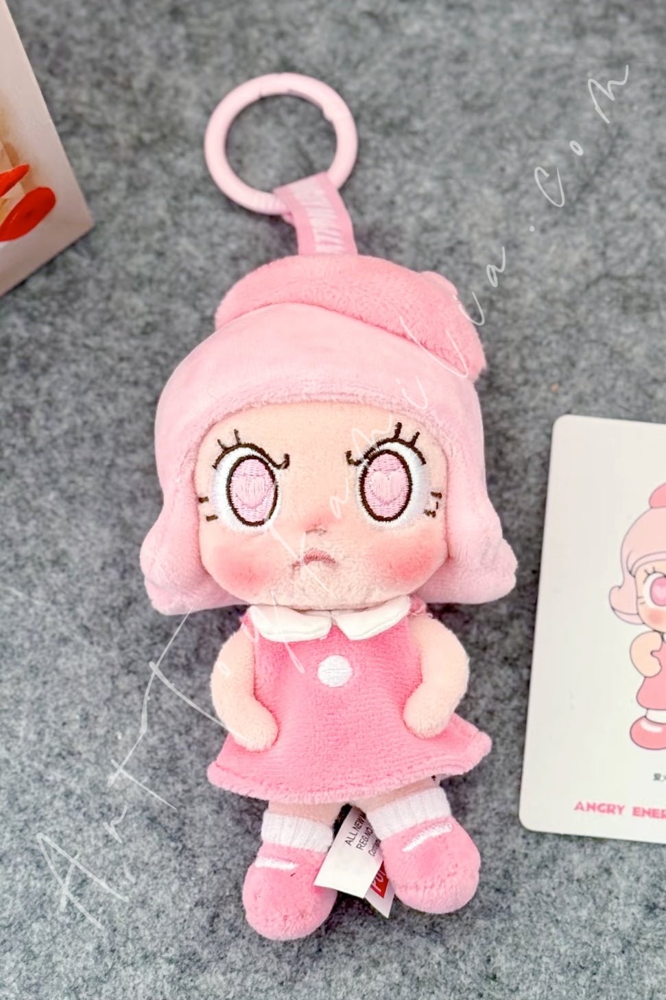 POP MART Angry Molly Angry Energy Series Plush Pendant – Art Toy