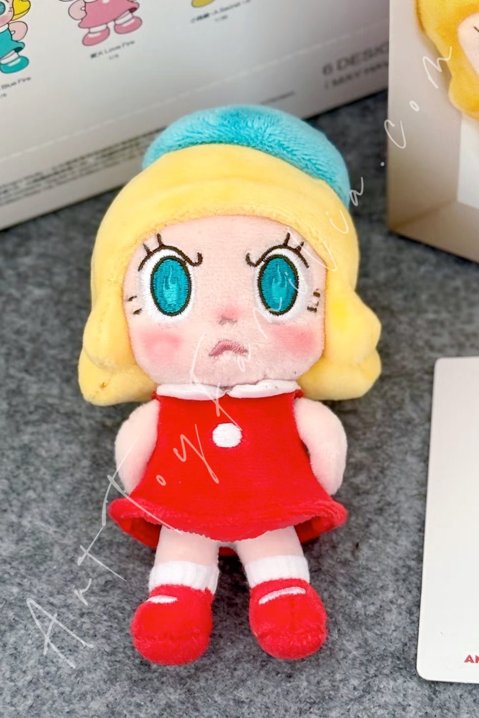 POP MART Angry Molly Angry Energy Series Plush Pendant – Art Toy