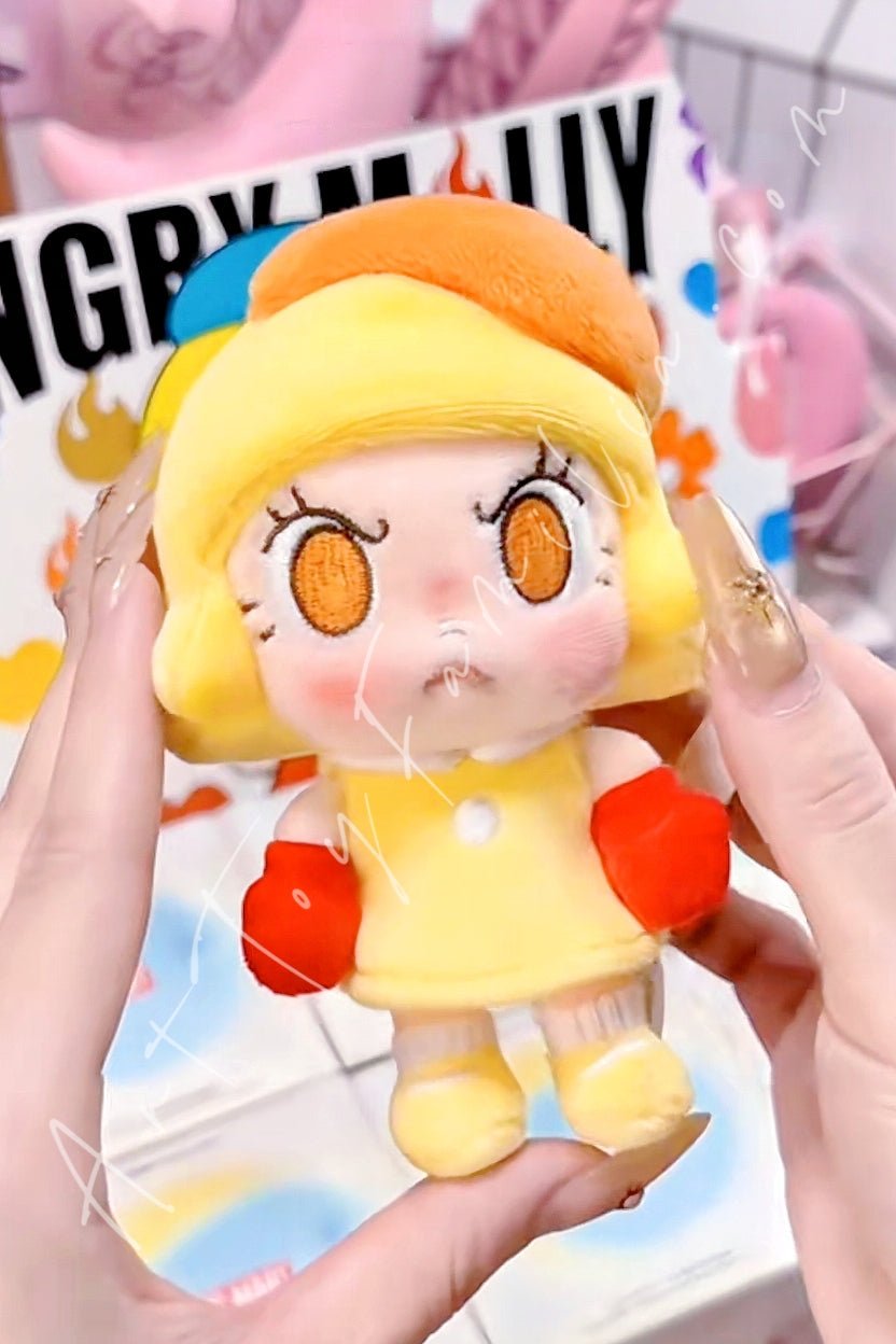 POP MART Angry Molly Angry Energy Series Plush Pendant – Art Toy