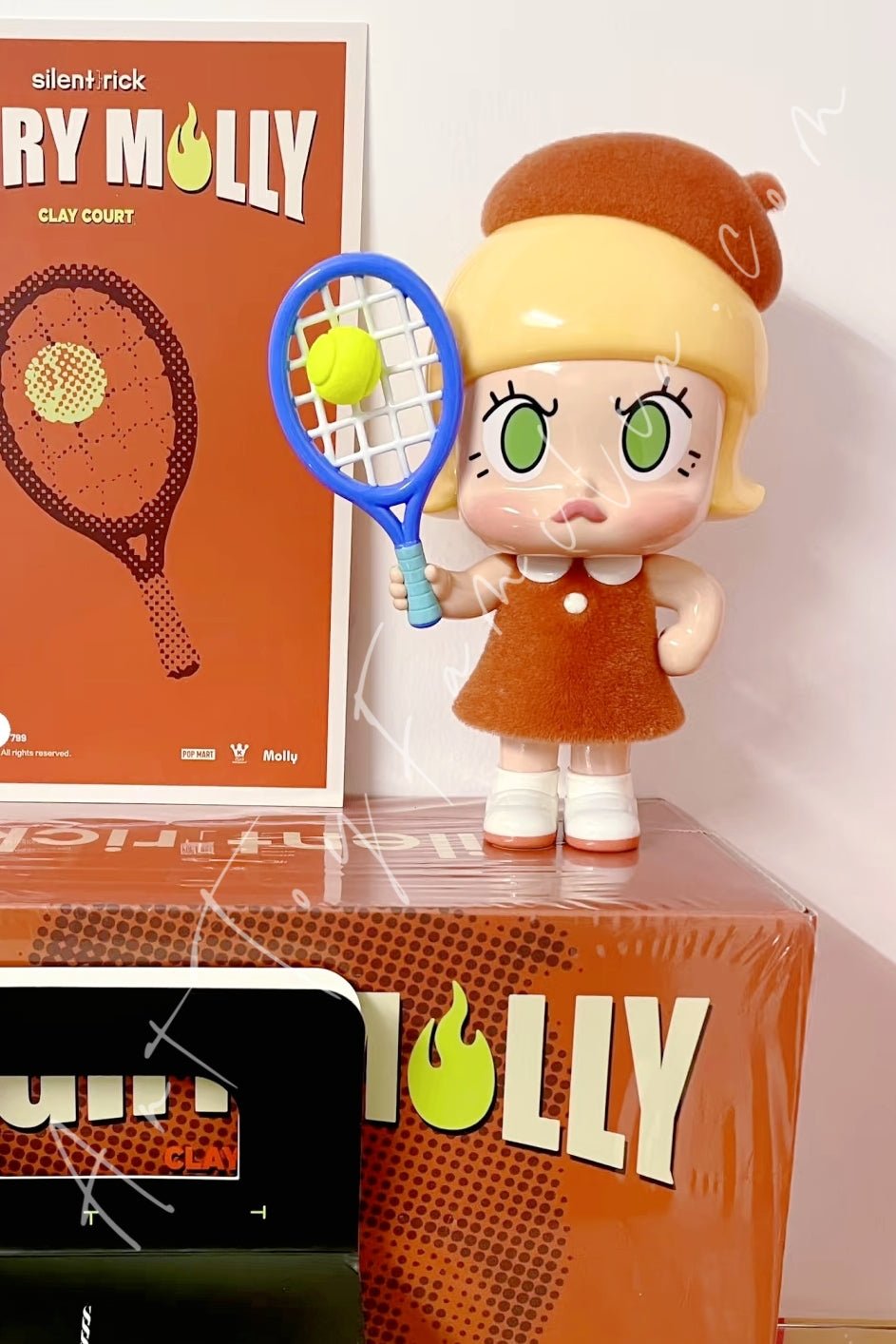 その他 POPMART Angry Molly- Clay Court MOLLY Angry Molly Clay Court 2025 Limited Edition – TOYSEZ