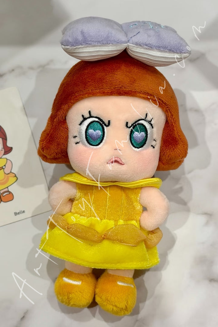 Popmart Angry Molly [PLAY] Disney Princess Series Plush Pendant Belle