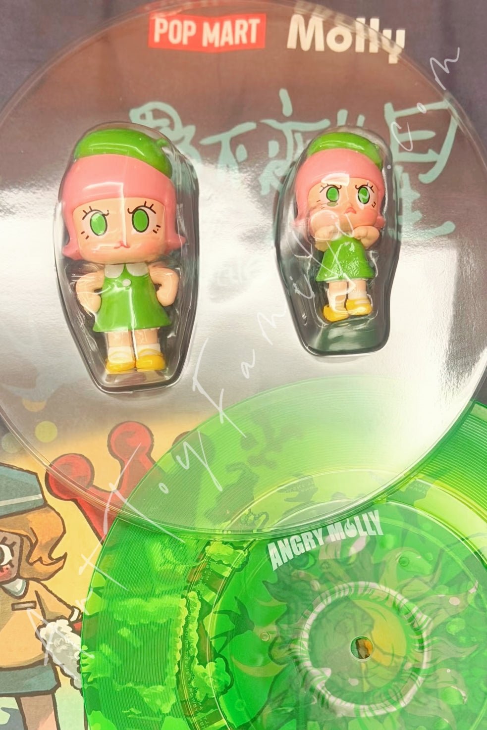POP MART Angry Molly Single Record Set 