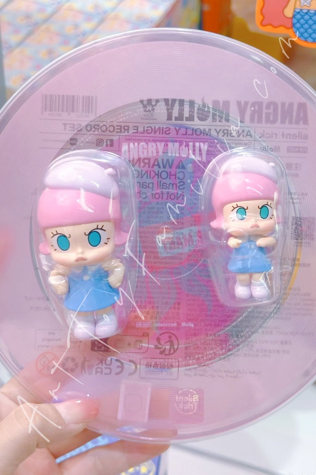 POP MART - Angry Molly Single Record Set "Re"