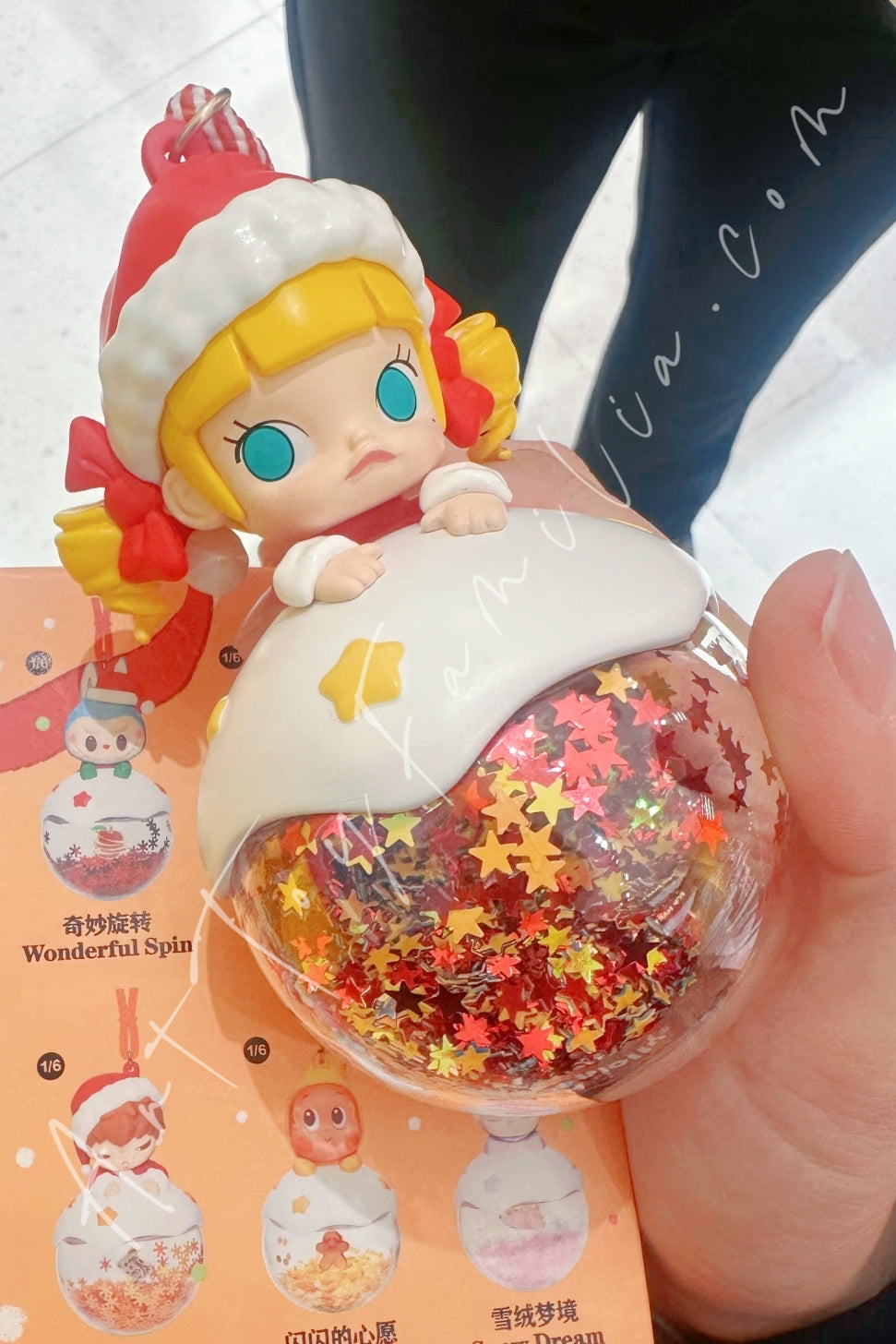 Popmart Apple Of My Eye Series Luminous Pendant Holiday Fairytale(Secret)