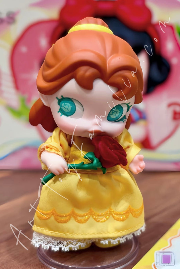 Popmart Baby Molly Disney Princess Series Mini Action Figure Blind Box Belle