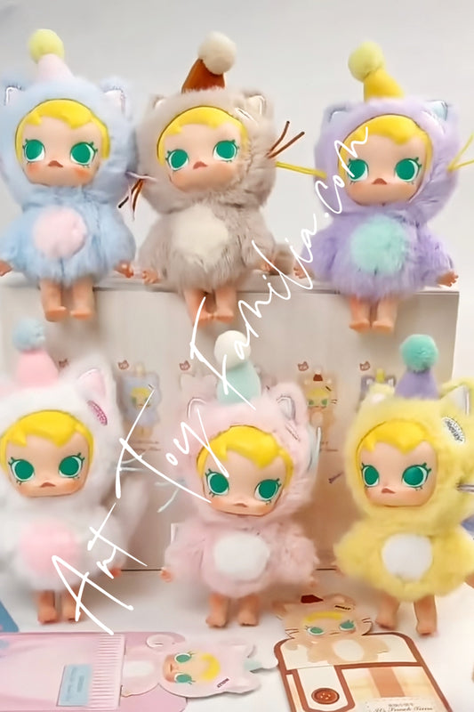 Popmart Baby Molly Pocket Friends Series Vinyl Plush Pendant Full Set