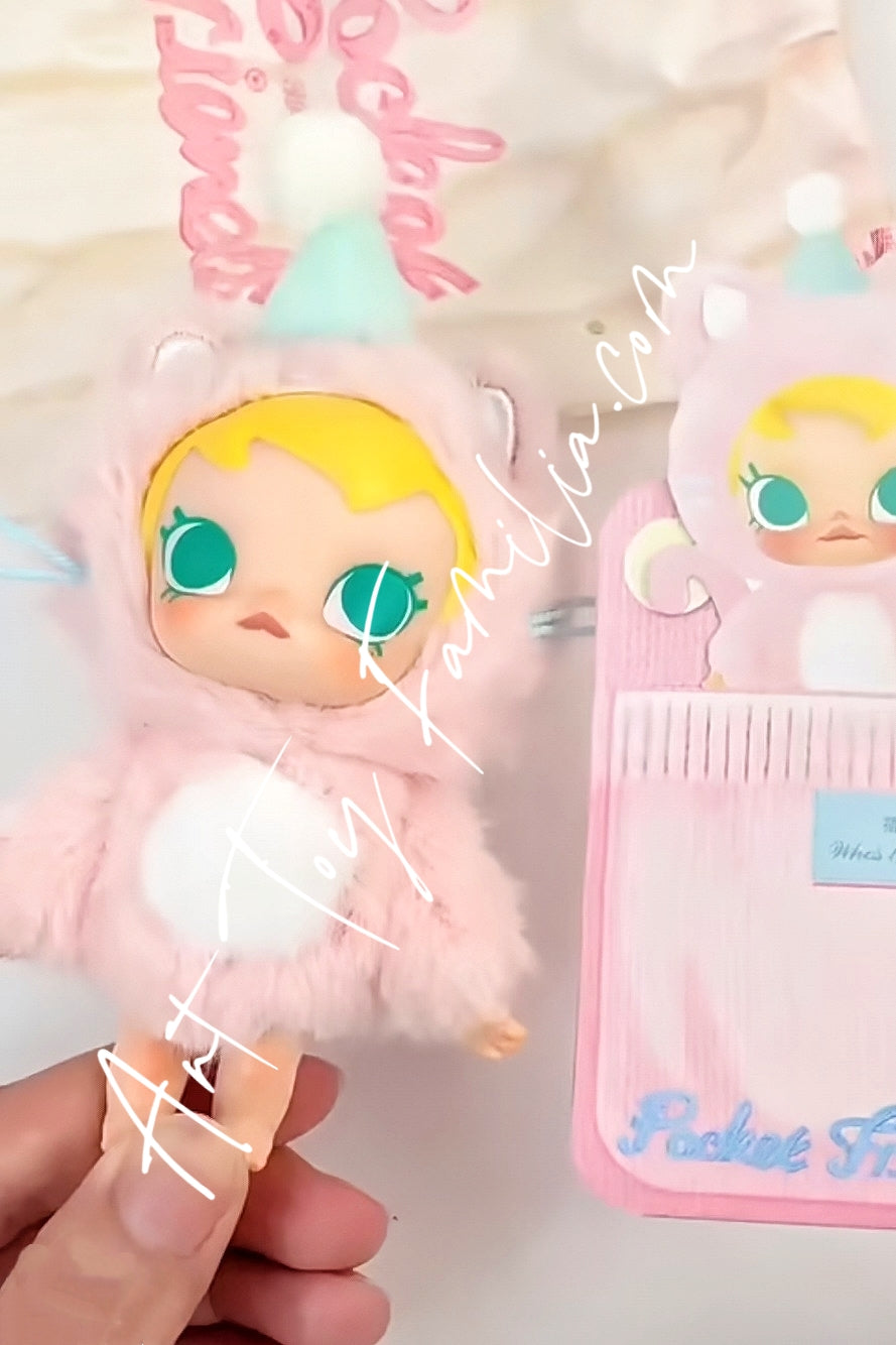 Baby Molly Pocket Friends Series Vinyl Plush Pendant – Art Toy Familia