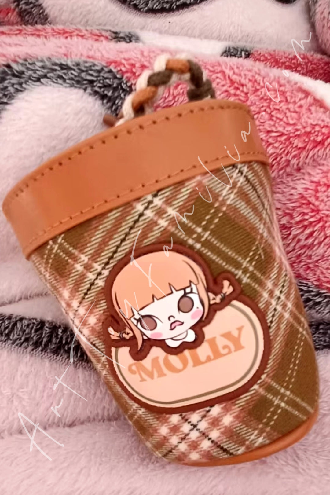 Popmart Baby Molly Winter Fit Check Series Mini Bag Oat Cup