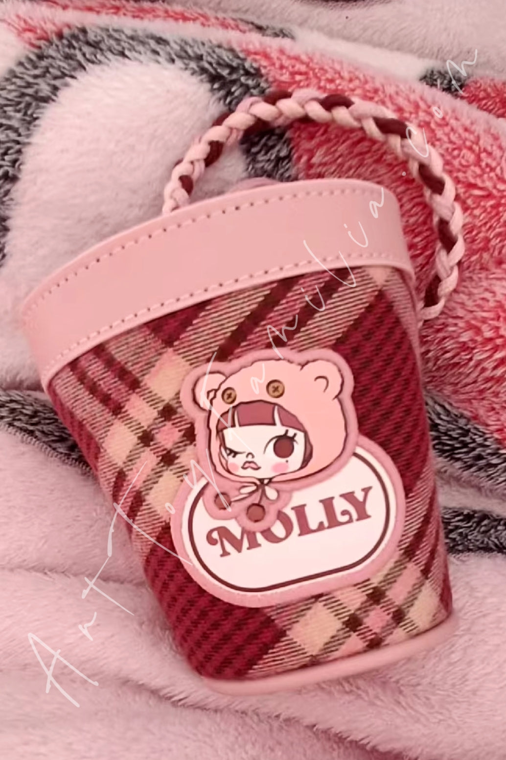 Popmart Baby Molly Winter Fit Check Series Mini Bag Teddy Bear